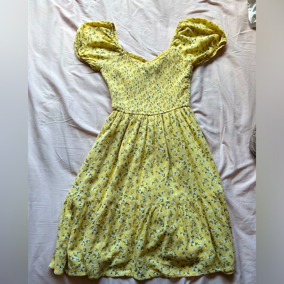 Hollister floral sun dress size xs - Picture 3 of 3